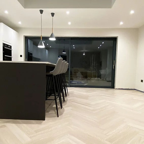 Herringbone Flooring & underlay
