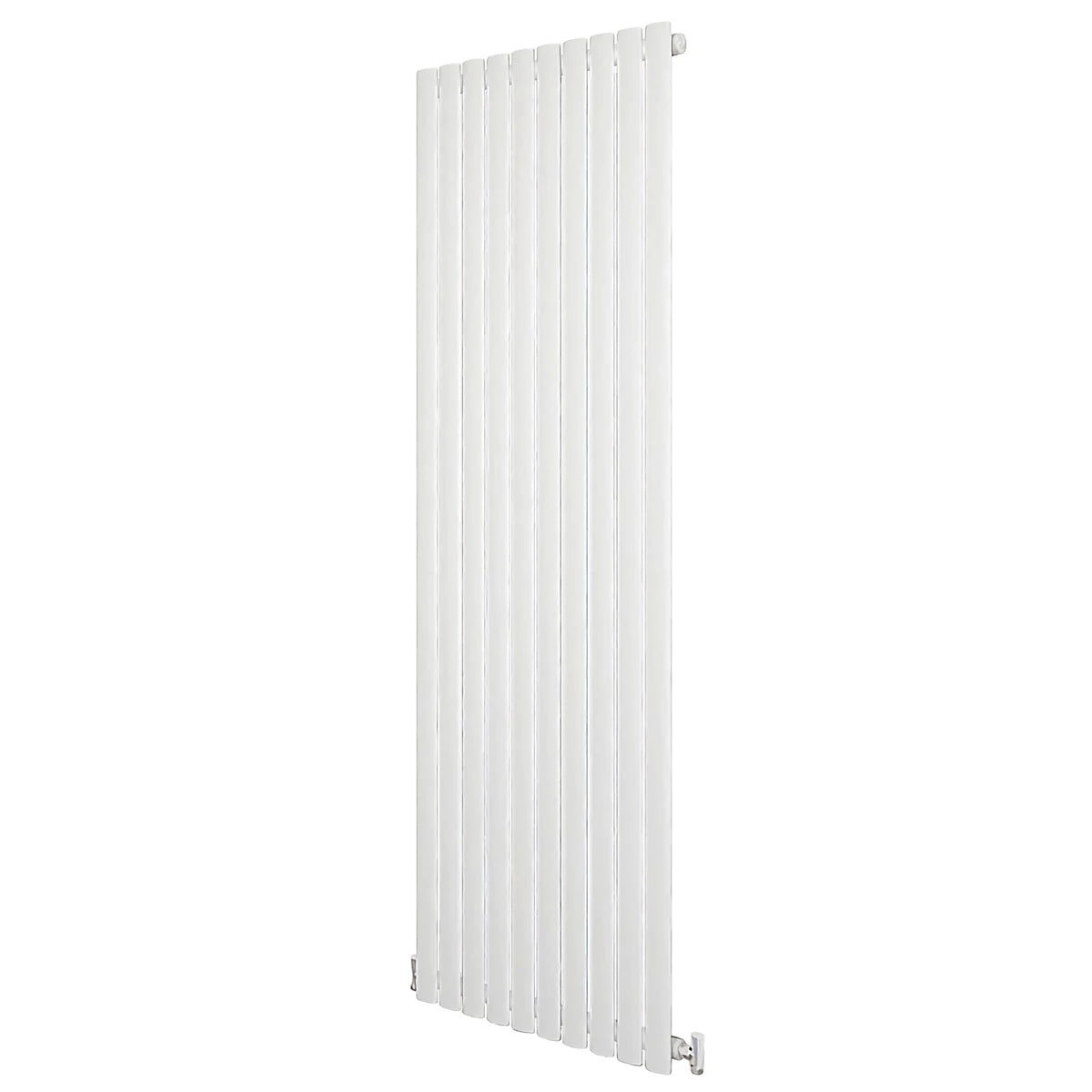 1800x590mm Vertical Single Oval Column Designer Radiator White