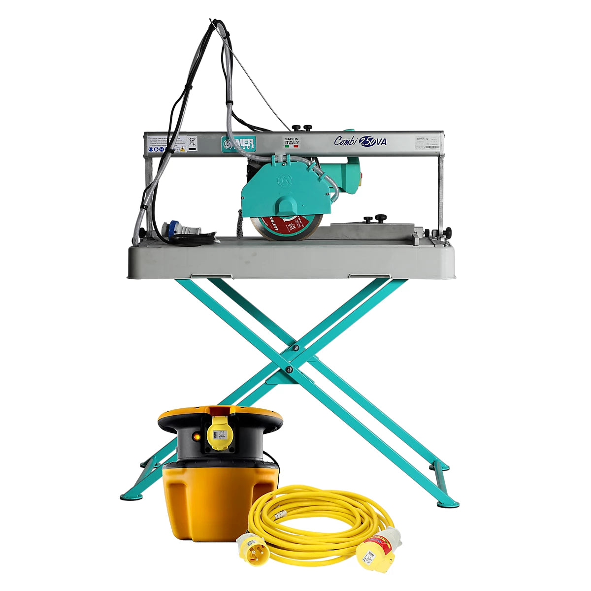 250mm Corded Tile saw bundle (1050mm) - Week hire