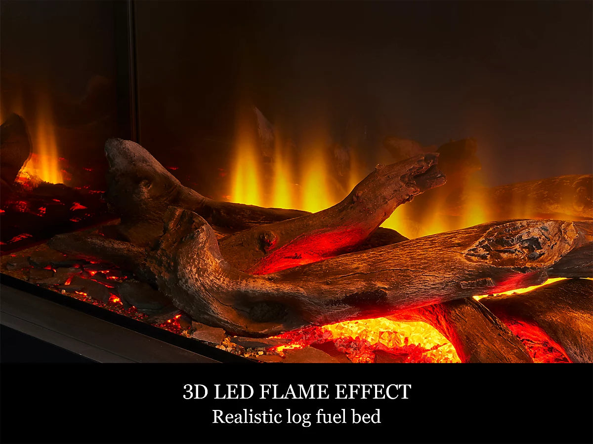 Acantha Ignis 1500 Panoramic Media Wall Electric Fire