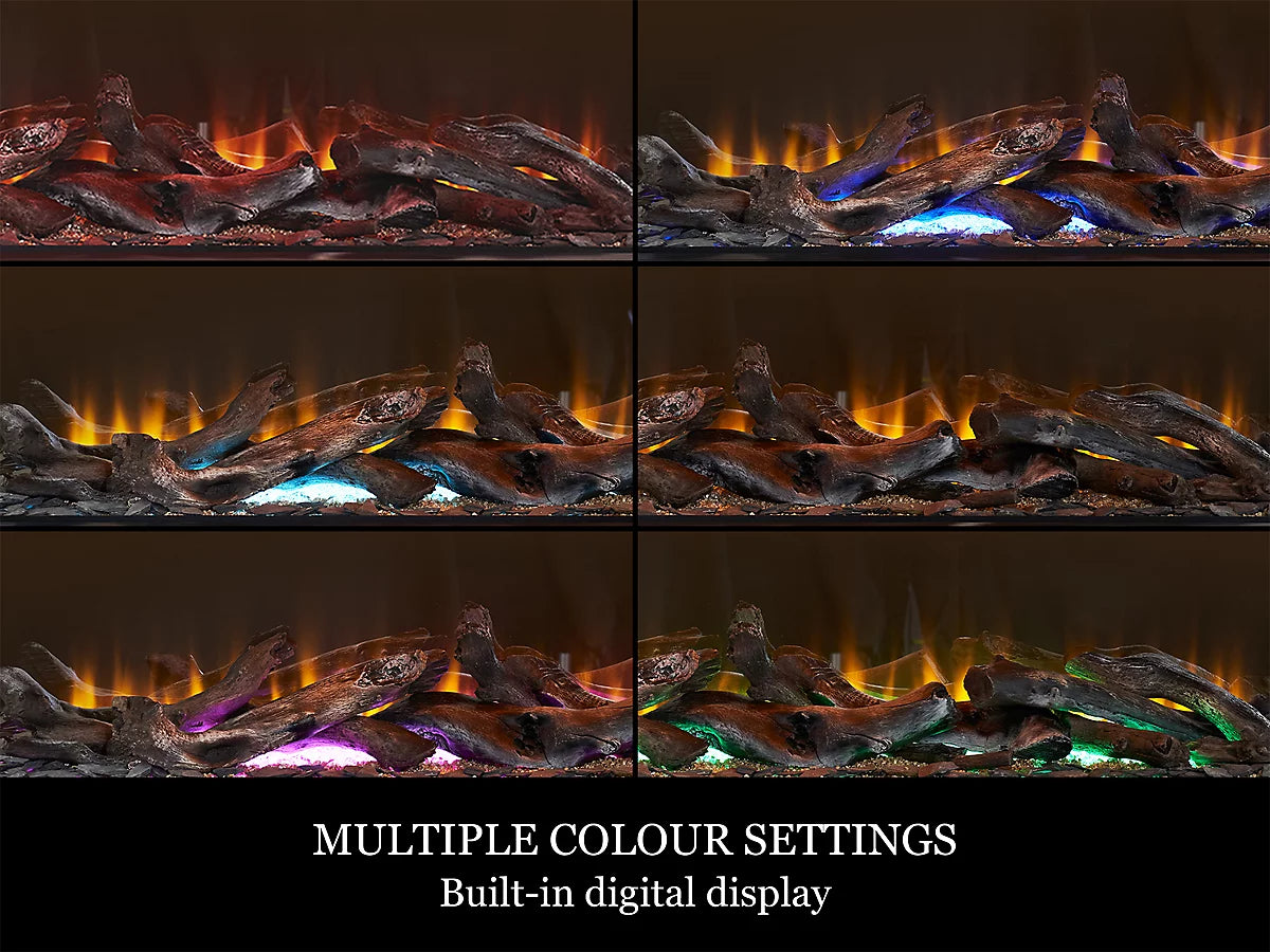 Acantha Ignis 1500 Panoramic Media Wall Electric Fire