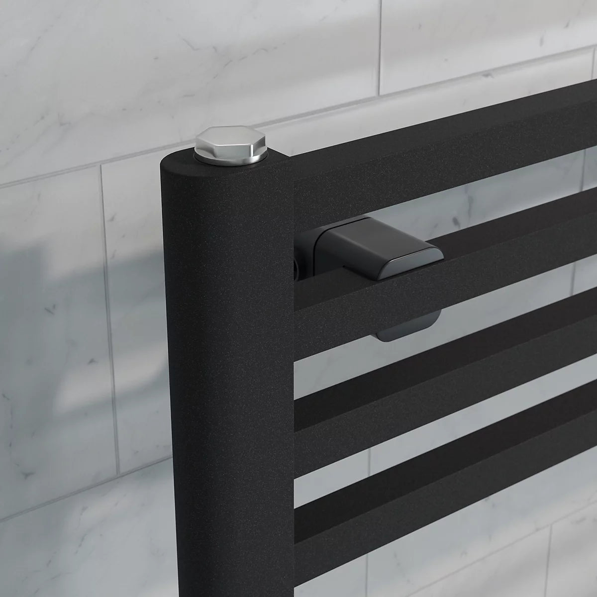 Agadon Willow Designer Towel Radiator 1174 x 500 mm Anthracite Structure