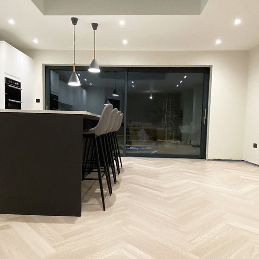 Balento Islands SPC Waterproof Vinyl Flooring, Anna Maria Island Herringbone, 6mm x 110mm x 620mm