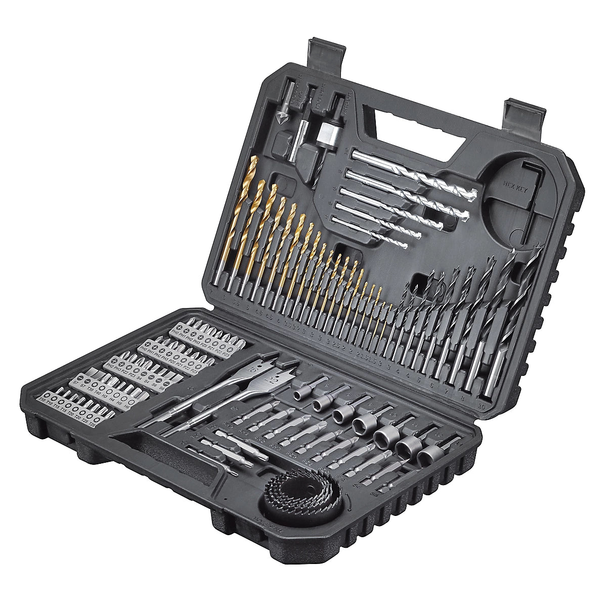 Bosch Professional Round Multi-purpose Drill bit set (103 piece) - X103Ti