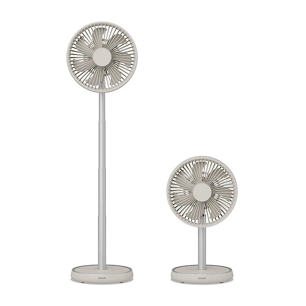 Duux Rize Stone Quiet Mark 8" 10W Desk fan