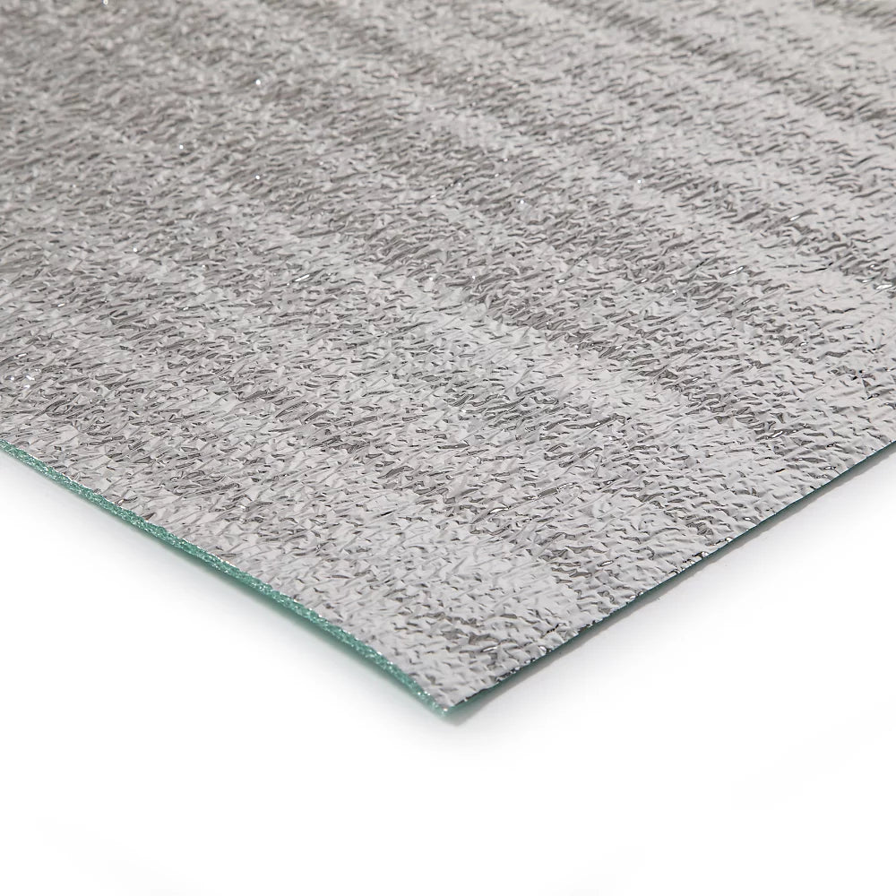 FloorPro 3mm Silver Wood & Laminate Flooring Underlay (1m x 15m Roll) Foil Damp Proof Membrane Underlayment
