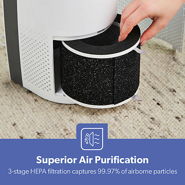 GEEPAS Smart 2-in-1 Air Purifier and Humidifier 8 Hour Timer Wifi Eanbled