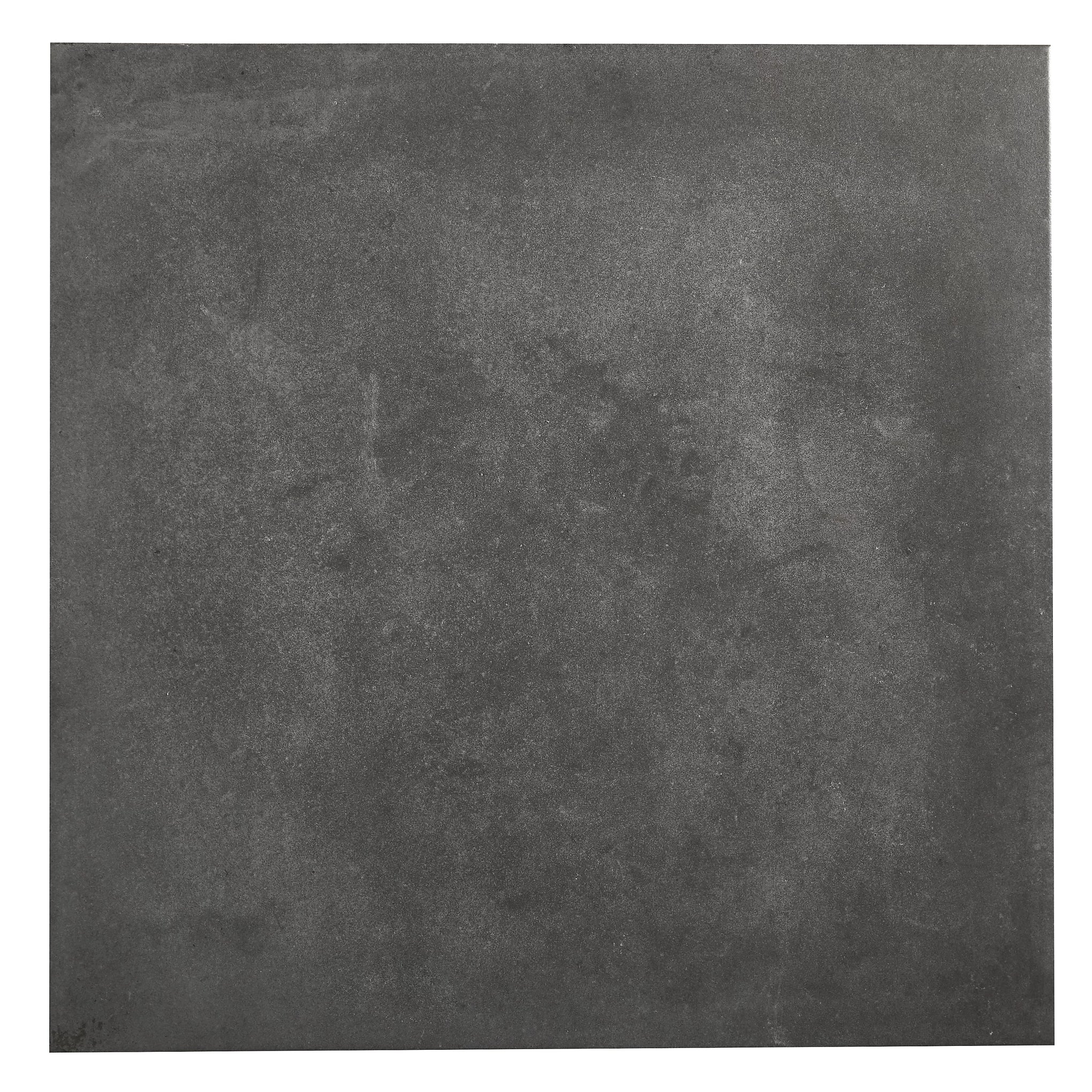 Konkrete Anthracite Matt Concrete effect Porcelain Indoor Wall & floor tile, Pack of 4, (L)616mm (W)616mm