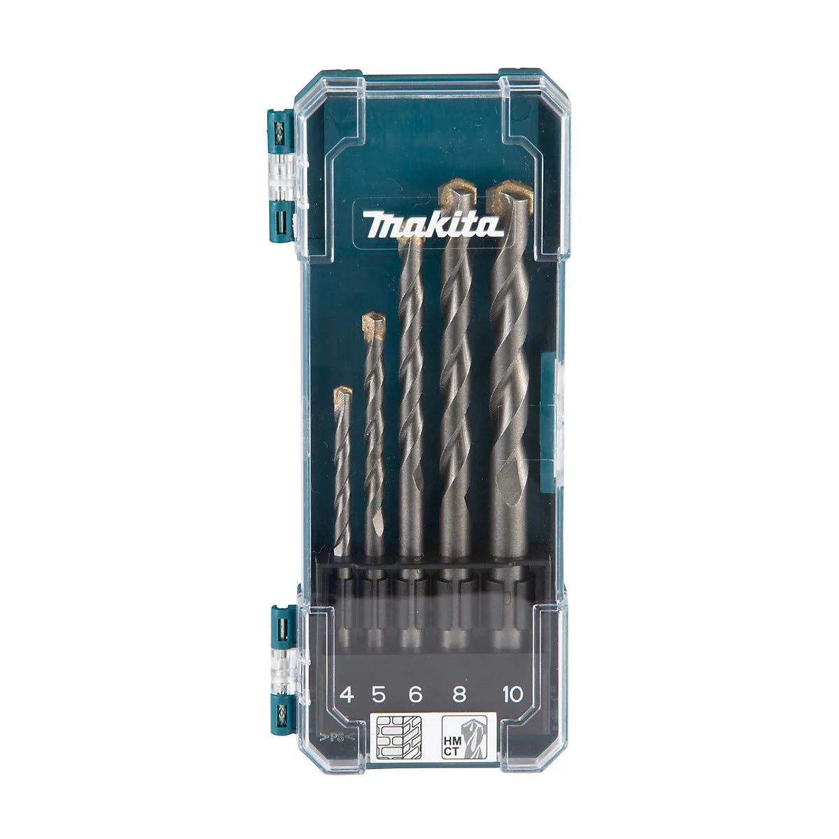 In demand! Sold 40 times in the last 48 hours.  Makita Straight Masonry Drill bit set (5 piece) - D-72877 Makita Straight Masonry Drill bit set (5 piece) - D-72877