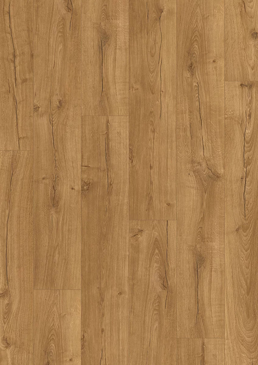 Quick-step Aquanto Classic Wood planks Oak effect Laminate Flooring, 1.835m²