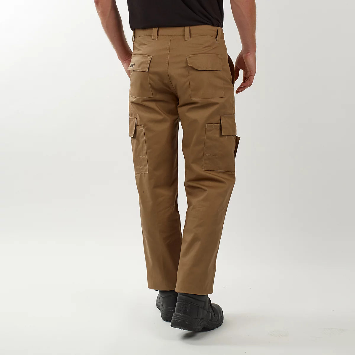 Site King Khaki Combat Cargo Work Trousers (W28, L31)